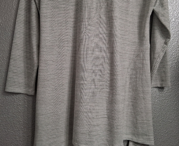 Soft Surroundings Tamara Lightweight Knit Asymmetrical Button Tunic Size L - Picture 6 of 12